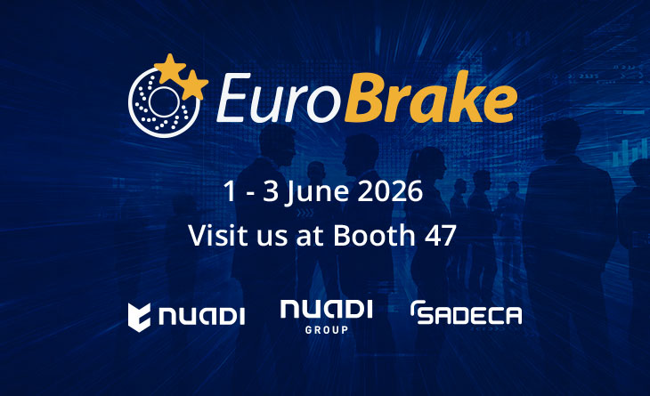  Join Nuadi Group at EuroBrake 2026!