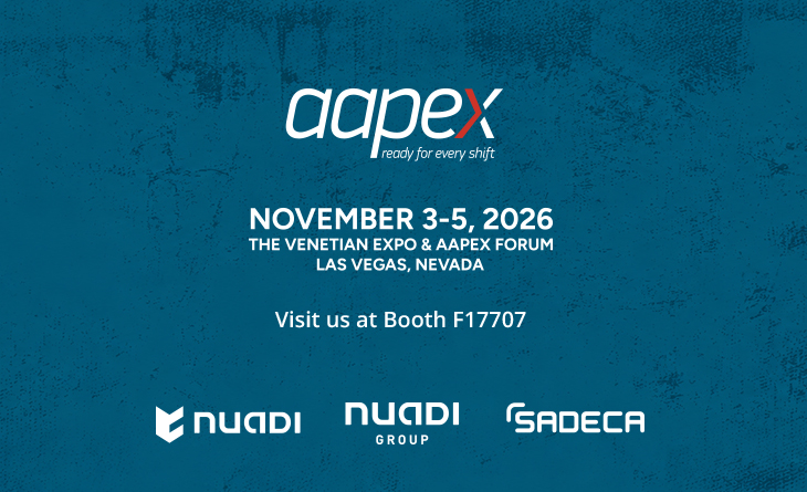  Visit NUADI GROUP at AAPEX 2026 and discover our latest innovations